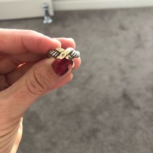 David Yurman cross ring